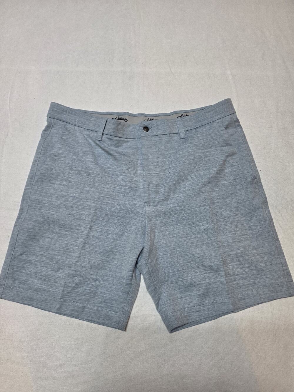 Callaway Mens Grey Golf Shorts Grey Size 38 Chino